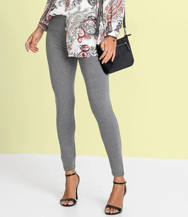 SARLINI Rose katoenen, bordeaux enkellegging