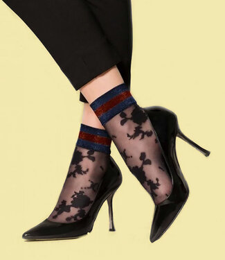 MARCMARCS Elegant Glitter glittersokjes zwart