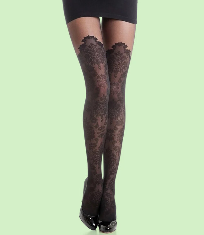 FIORE Taya 20 zwarte suspenderpanty