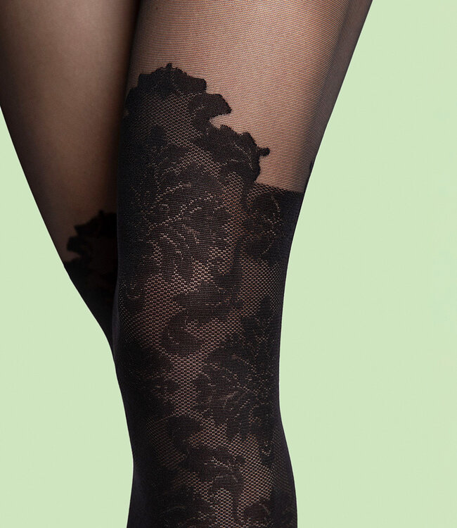 FIORE Taya 20 zwarte suspenderpanty