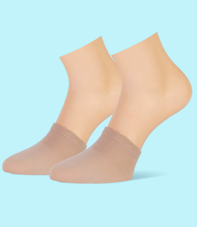 TECKEL 2 paar Le Petit teensokjes huidskleur
