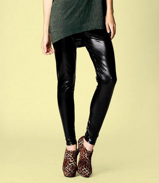 Gracia zwarte wetlook legging