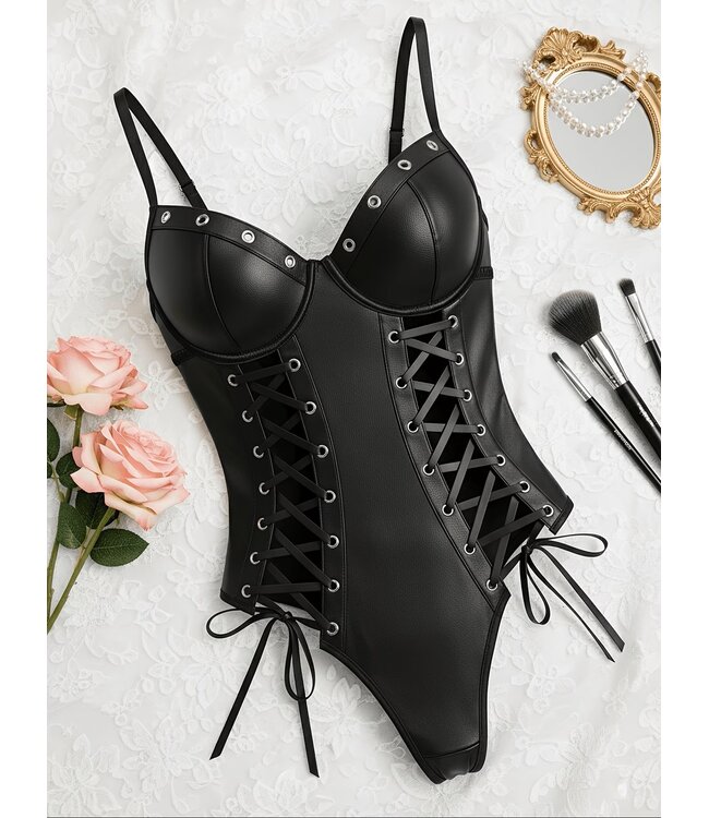 SOSHIN Electra zwarte leatherlook body