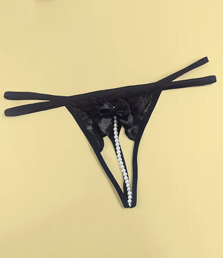 SOSHIN Delphine string met parelketting