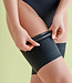 Satin anti-schuur kousenband zwart - Foto 1 Soshin