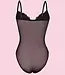 Clara kanten nylon body Zwart - Foto 2 Soshin