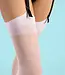 Fiore Justine 20 grote maat jarretelkousen Wit - Foto 1 Soshin