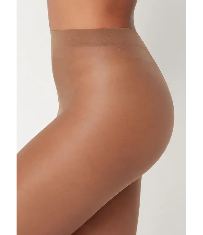 Sun 8 matte dunne zomerpanty Lichtbruin Nut - Foto 2 Soshin