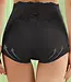 Manarola katoenen slip hoge taille Zwart - Foto 2 Soshin