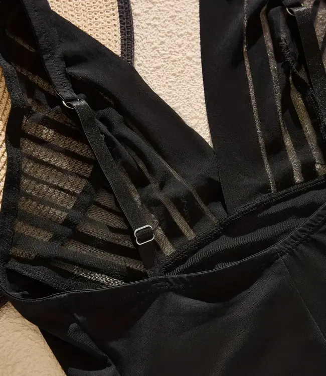SOSHIN Alita zwarte, corrigerende body - Foto 4 Soshin