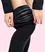 MARIANNE Fleece Inside bruine thermopanty met nude fleecevoering - Foto 4 Soshin