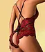 SOSHIN Alyssa rode body met open kruis en strikjes - Foto 2 Soshin