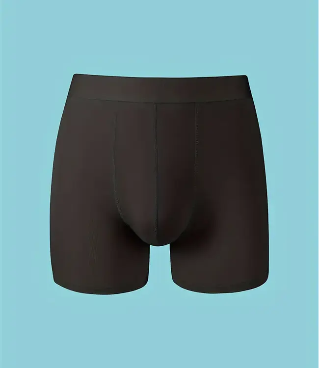 SOSHIN King Satin zwarte ademende heren boxershort met glans - Foto 4 Soshin
