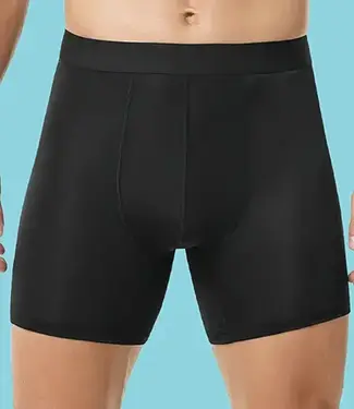 King Satin zwarte, dunne boxershort
