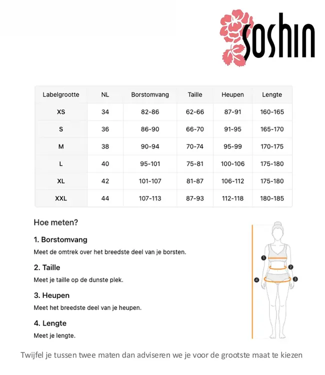 SOSHIN Sheer Love zwarte transparante nylonbody met col - Foto 3 Soshin