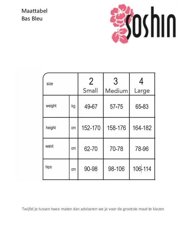 BAS BLEU Hush 20 zwarte stay-up kousen met glans - Foto 3 Soshin