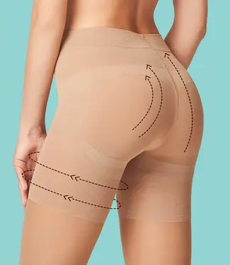 Press Up 40 corrigerende panty huidkleur