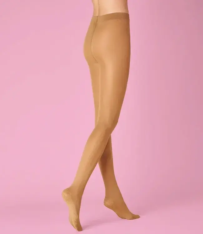 KUNERT Warm Up 60 denier huidskleur Thermopanty met warme voetzool - Foto 1 Soshin