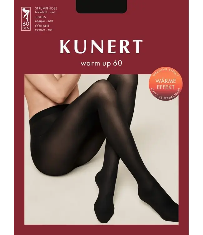 KUNERT Warm Up 60 denier huidskleur Thermopanty met warme voetzool - Foto 2 Soshin