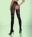 AMOUR Venus 30/60 zwarte open kruis panty met strass - Foto 2 Soshin