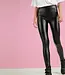 MARIANNE L.A. Woman zwarte leatherlook legging met glans - Foto 3 Soshin