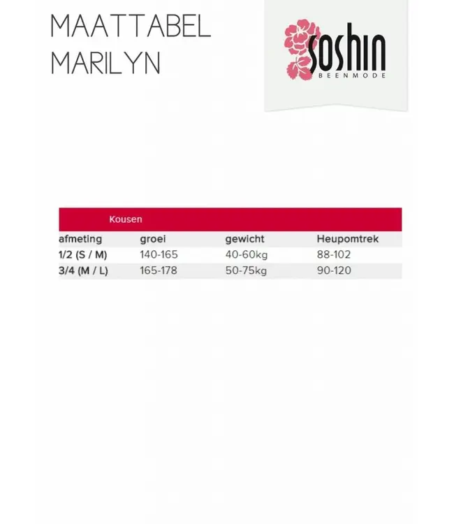MARILYN Slim Emotion 30 beige naadloze panty met plakrand - Foto 5 Soshin
