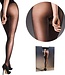 FIORE Ouvert 20 zwarte open kruis panty met zijdeglans - Foto 2 Soshin