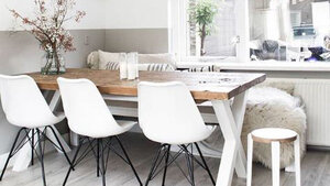Tips voor een WIT en toch een gezellig interieur! Tips voor een WIT en toch een gezellig interieur!