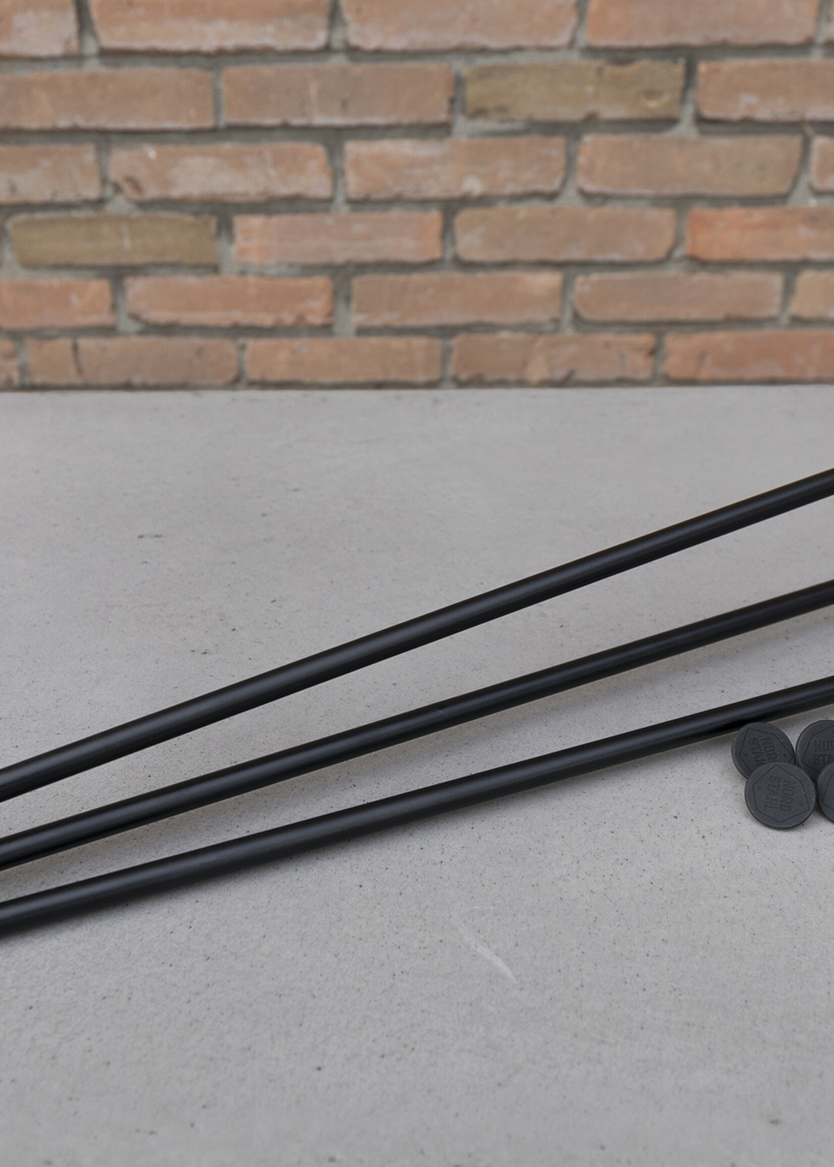 Set hairpin bankpoten zwart