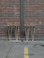 Hairpin bankpoten goud