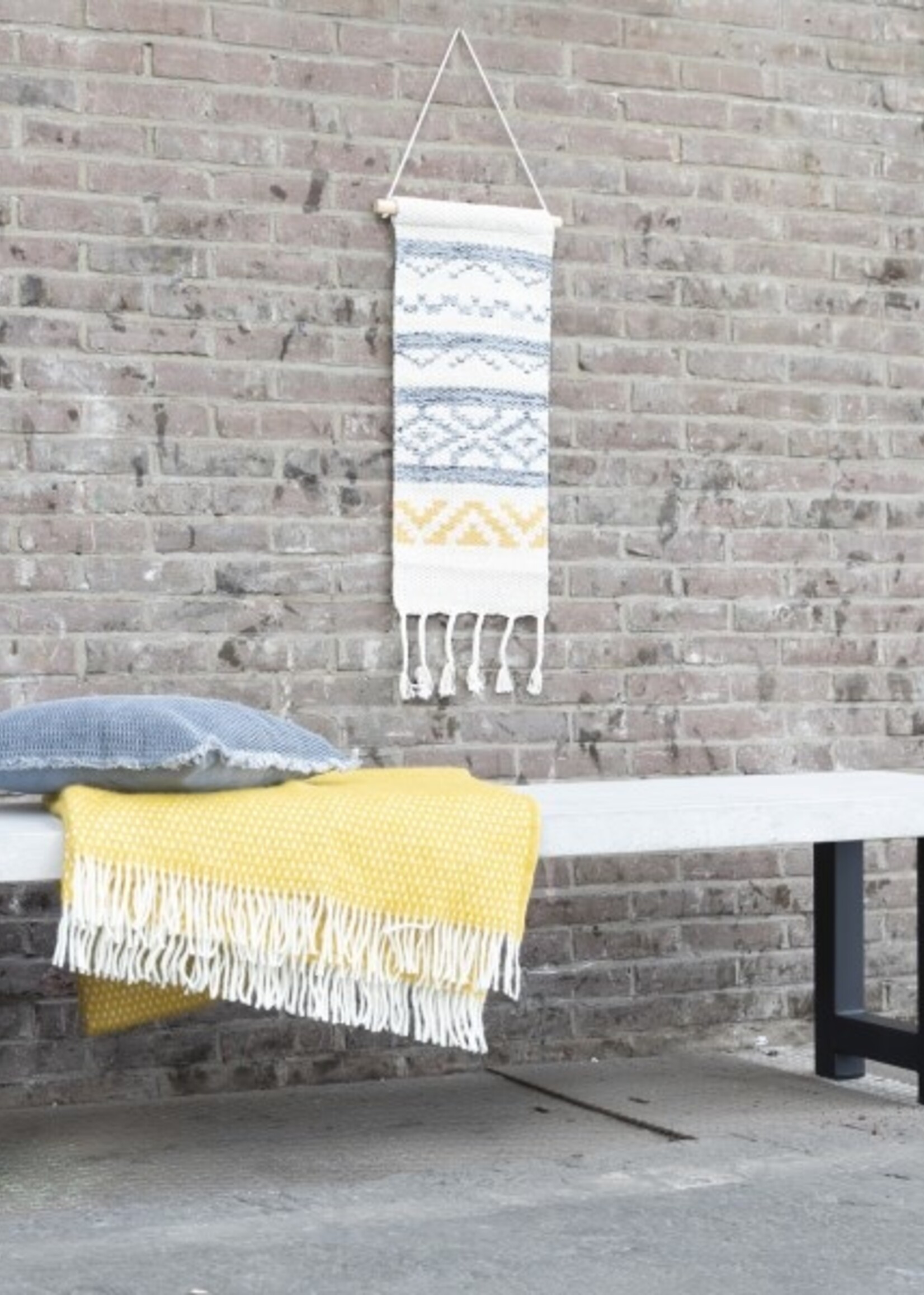Losse industriele bankpoot model H zwart