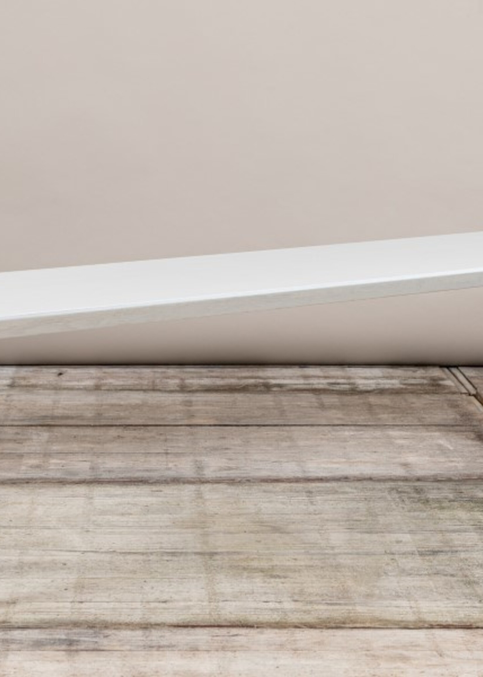 Losse industriele bankpoot model Scissor wit