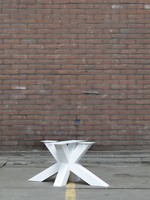 Salon Matrix tafelonderstel wit