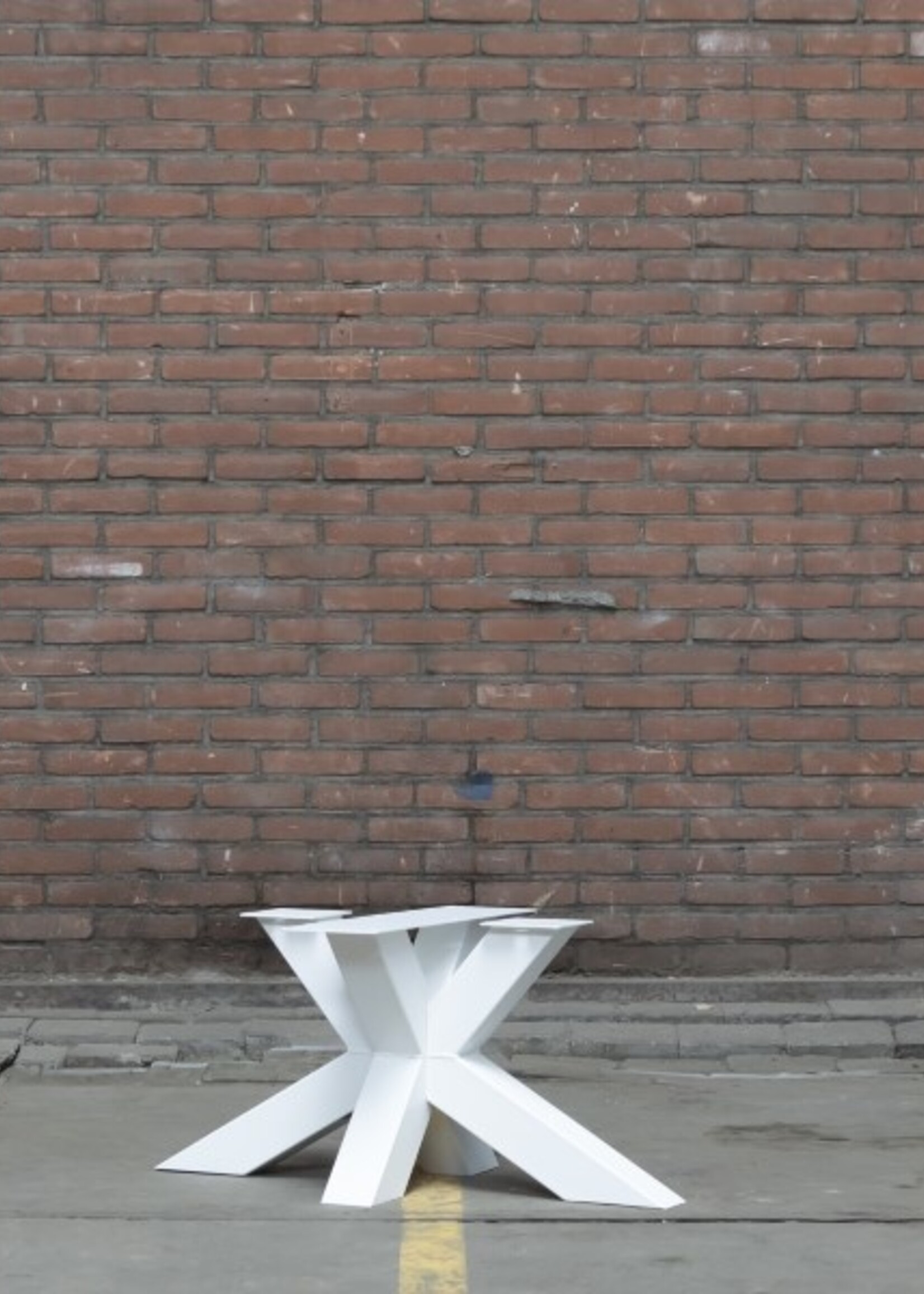 Salon Matrix tafelonderstel wit