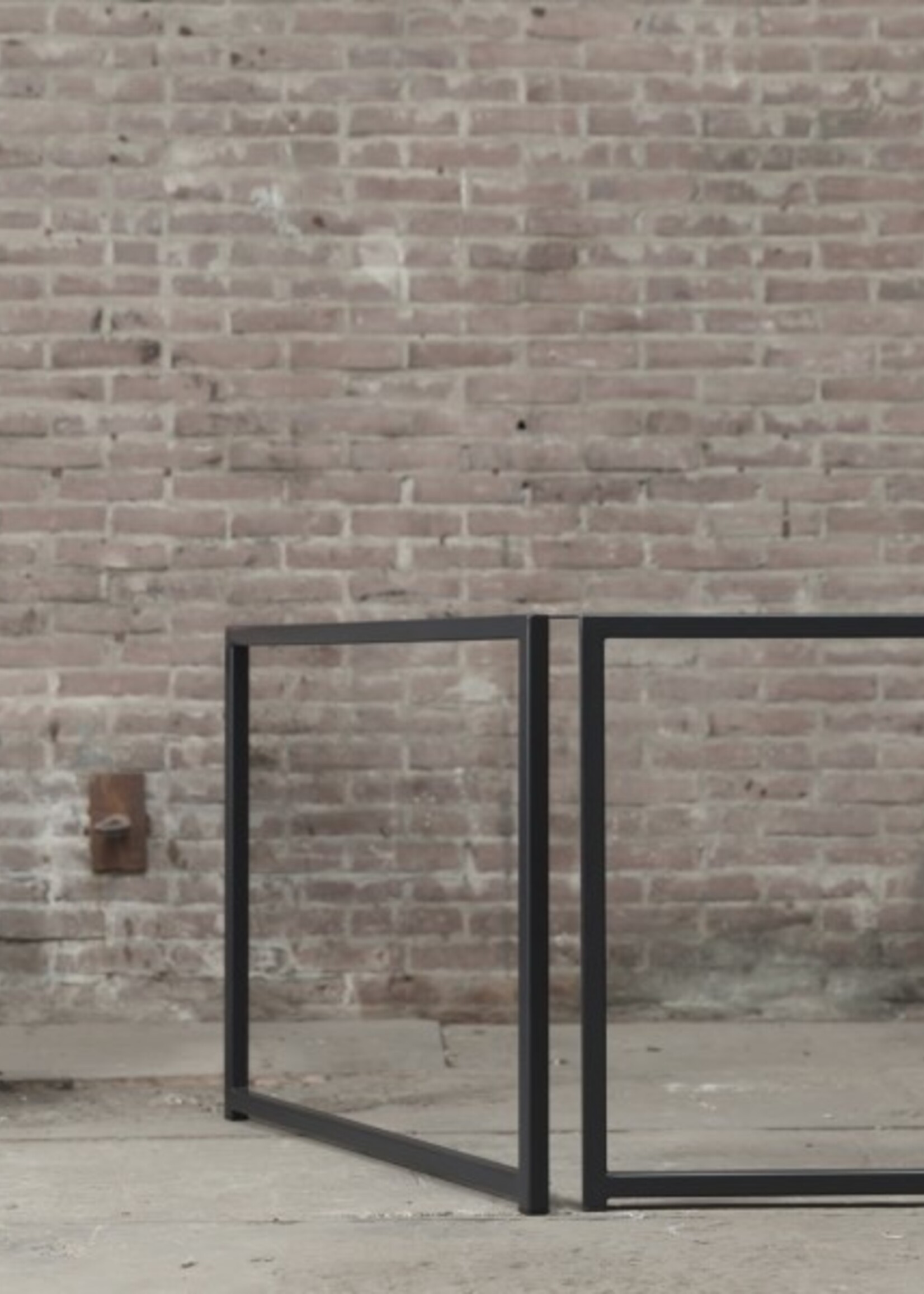 Tafelonderstel Frame 3x3 tafelpoot zwart