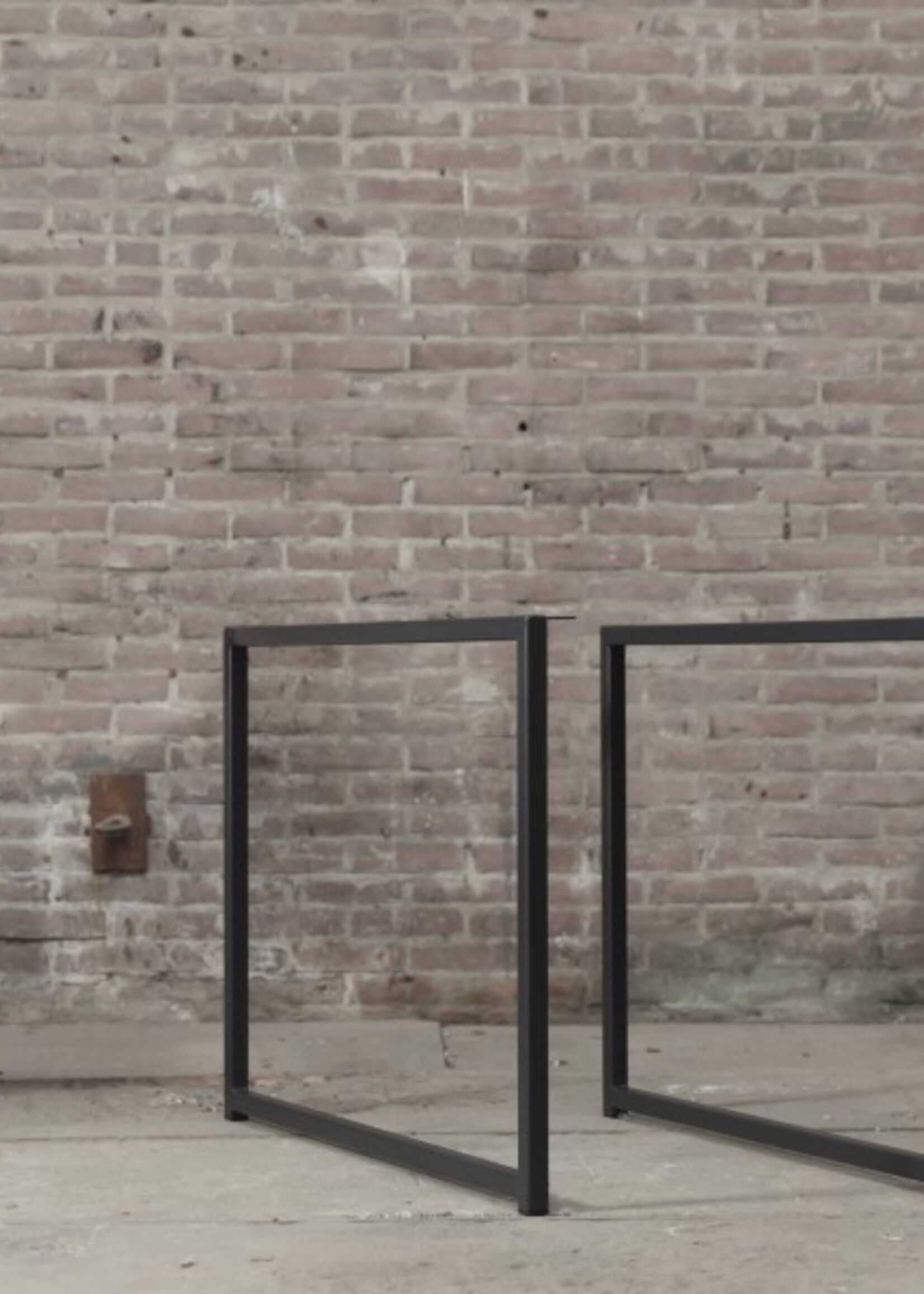 Tafelonderstel Frame 3x3 tafelpoot zwart