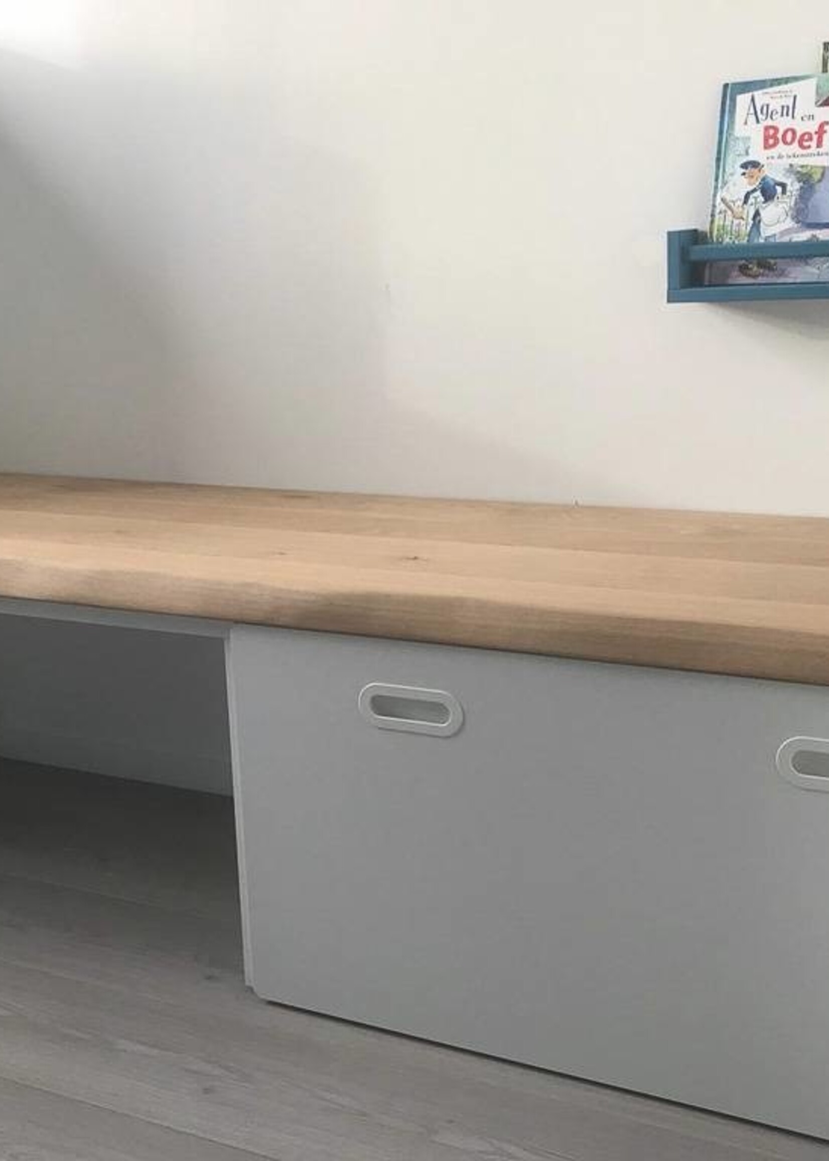 Stuva bureau eikenhouten plank