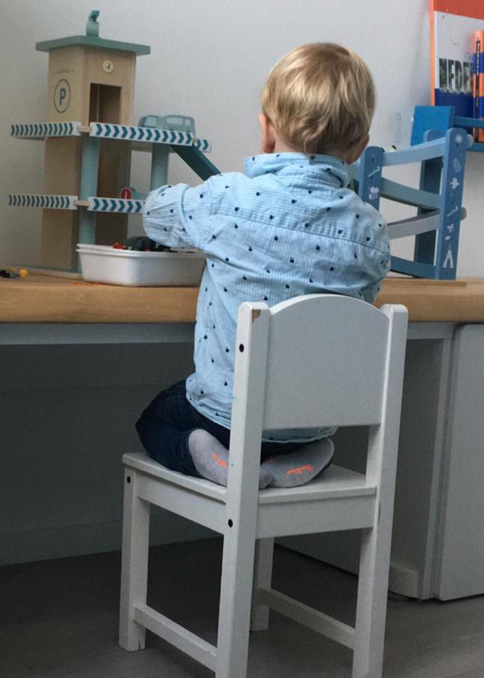 Stuva bureau eikenhouten plank