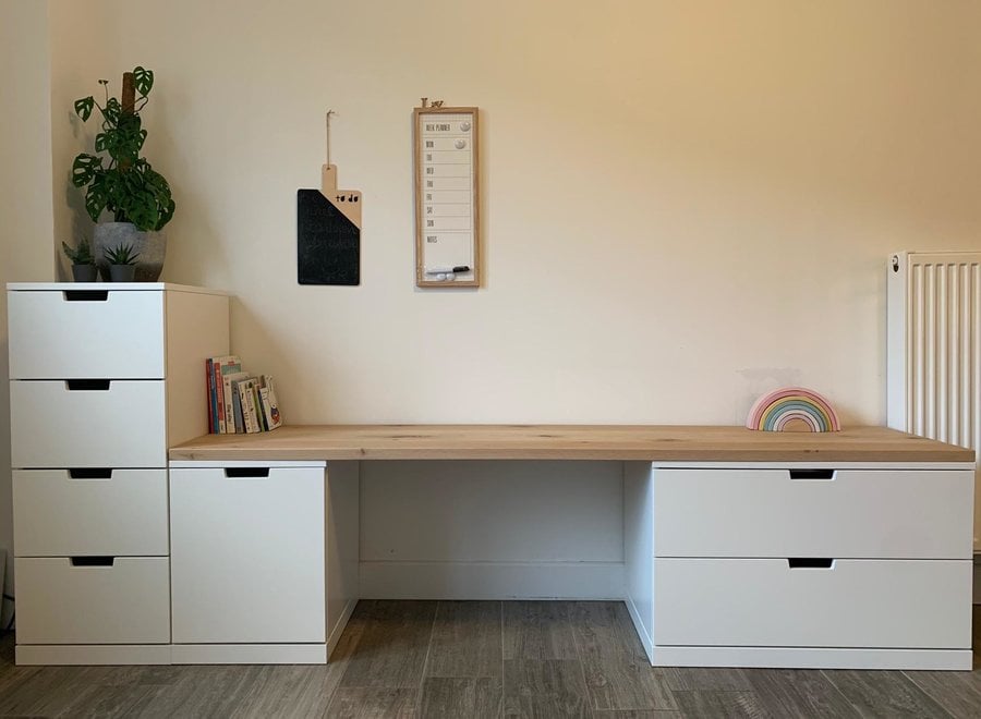 Nordli bureau eikenhouten plank