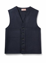 FILSON  FILSON Mackinaw Wool Vest - Navy