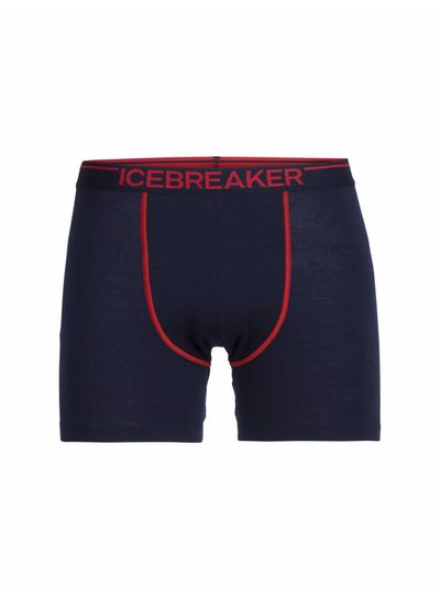 Icebreaker  ICEBREAKER M's Anatomica Boxers Merino - Midnight Navy