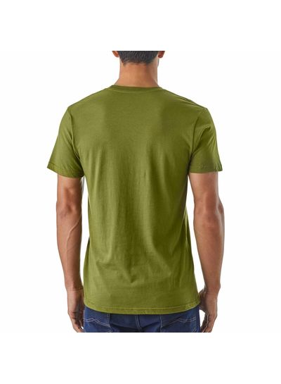 Patagonia  Patagonia Mens Oily Olas Organic Cotton T-Shirt - Sprouted Green