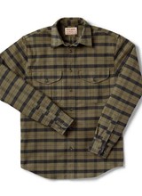 FILSON  FILSON  Alaskan Guide Shirt - Otter Green -Black Plaid