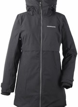 DIDRIKSONS 1913  Didriksons Helle Womens Parka - Black