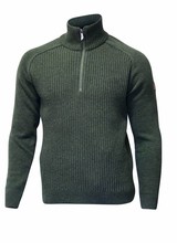 Ivanhoe Ivanhoe of Sweden Gudmar Half Zip Pullover -  Forest Green