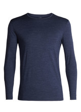 Icebreaker  ICEBREAKER Mens Tech 200 LS Crewe  - Fathom
