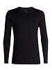 Icebreaker  ICEBREAKER Mens Tech 200 LS Crewe  - Black