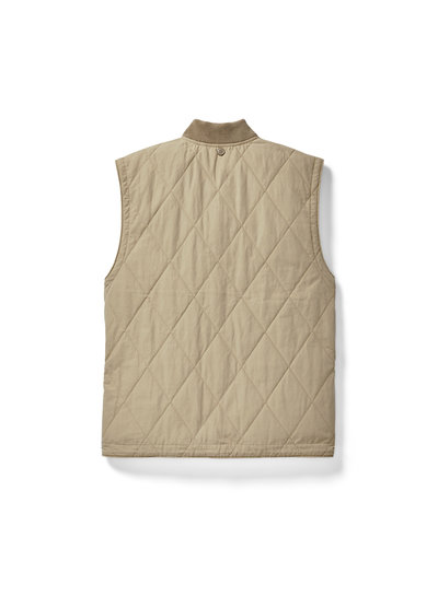 FILSON  FILSON  Quilted Pack Vest -  Khaki
