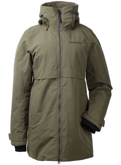 DIDRIKSONS 1913  Didriksons Helle Womens Parka - Crocodile Green