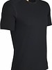 Icebreaker  ICEBREAKER Mens Oasis SS Crewe Merino - Black